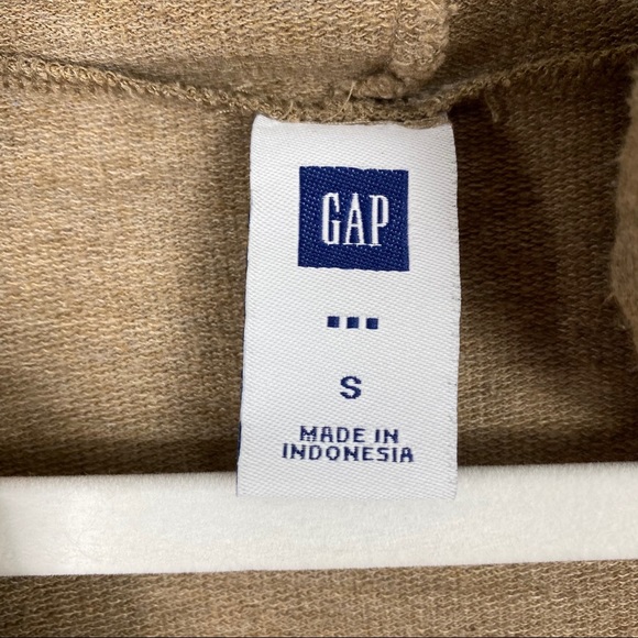 GAP women’s small brown hoodie pullover top basics - Picture 5 of 6